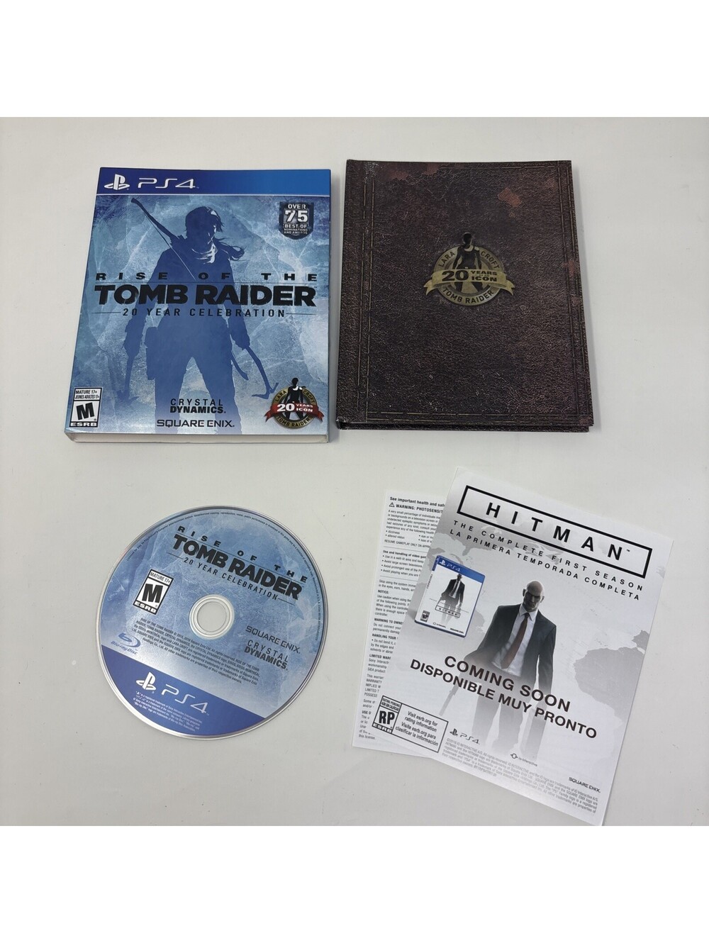 Rise of the Tomb Raider 20 Year Celebration (Sony PlayStation 4, 2016) PS4 CIB